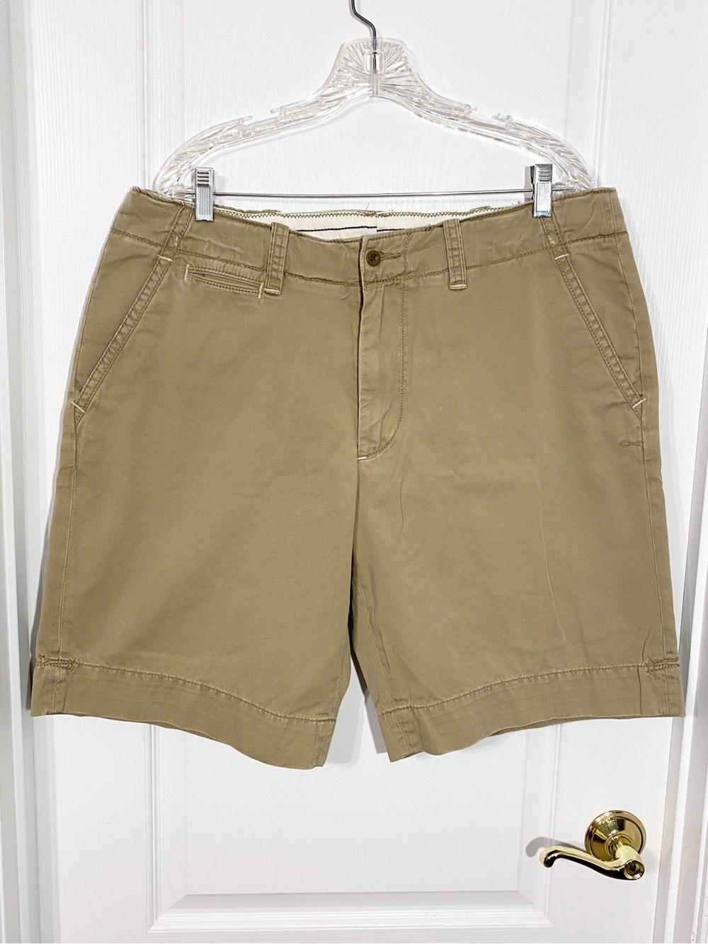 Polo Ralph Lauren Khaki Shorts 10.5” Inseam Pony Logo Men's 36